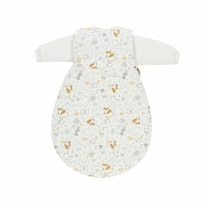 Baby-Mäxchen, Śpiworek 3-częściowy w zwierzątka, rozmiar 50/56