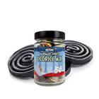 Landrynki z lukrecją w słoiku, 160g