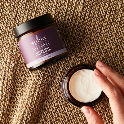 Sukin, PURELY AGELESS, Regenerujący krem do twarzy na noc, 120 ml