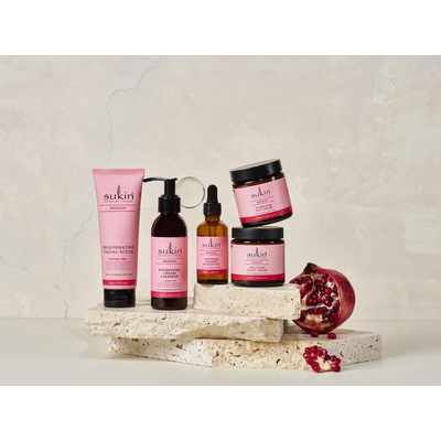 Sukin, ROSEHIP, Wzbogacający krem do twarzy na noc, 120 ml