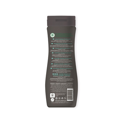 Attitude Natural Care, SCALP CARE MEN, Szampon i płyn do mycia ciała, 473 ml