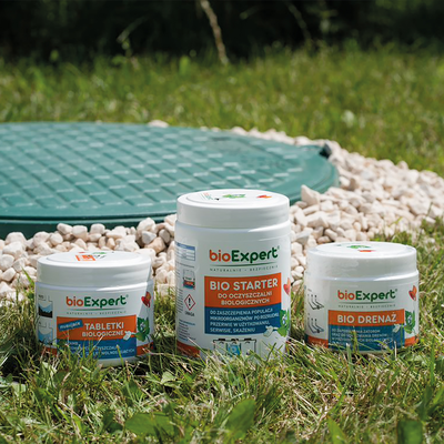 bioExpert, BIO Drenaż do zapobiegania zatorom oraz do udrażniania drenów, 250 g